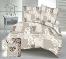 Patchwork s motýľom krep M
