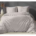 M25 Gabika na bežovom bavlnená súprava obliečok  1+1