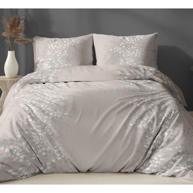 Obliečky Gabika na béžovom M25 sú vyrobené zo 100 % bavlny s plošnou hmotnosťou 130 g/m². Príjemne priedušná a ľahká, hodí sa na celoročné používanie a je šetrná k pokožke. Súprava 1+1 obsahuje jednu obliečku na paplón podľa výberu a jednu obliečku na vankúš 70x90 cm.