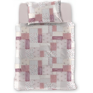 A54 Kajka bordová bavlnená súprava obliečok  1+1