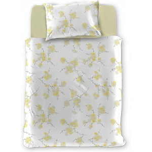 A41 Zuzana žltá bavlnená súprava obliečok 1+1