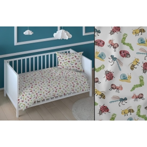 M204 Lienky šedé bavlnené 1+1 140x200