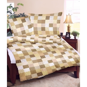 Patchwork krepová súprava obliečok M 1+1