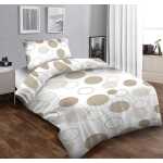 M149 Kruhy na bielom bavlnená súprava obliečok 1+1