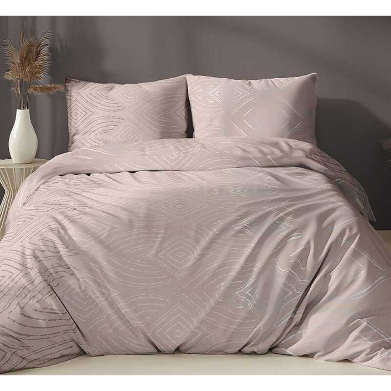 Satén HONOR 4878 D je bavlnená súprava obliečok 1+1 zo 100 % bavlny, dostupná vo veľkostiach 140x200 cm, 140x220 cm a 160x200 cm. Jemný bavlnený satén s plošnou hmotnosťou 130 g/m² ponúka príjemnú chladivosť, čo ju robí ideálnou na letné mesiace. Súprava 1+1 obsahuje jednu obliečku na paplón a jednu obliečku na vankúš.