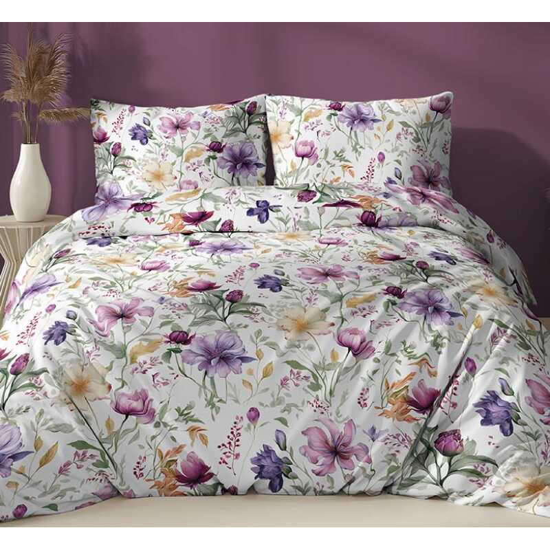 Saténová súprava obliečok HONOR 4880 A 1+1 je vyrobená zo 100 % bavlny a dostupná vo veľkostiach 140×200 cm, 140×220 cm a 160×200 cm. Jemný bavlnený satén s plošnou hmotnosťou 130 g/m² zabezpečuje priedušnosť a celoročnú pohodlnú hrejivosť. Súprava 1+1 obsahuje jednu obliečku na paplón a jednu obliečku na vankúš.