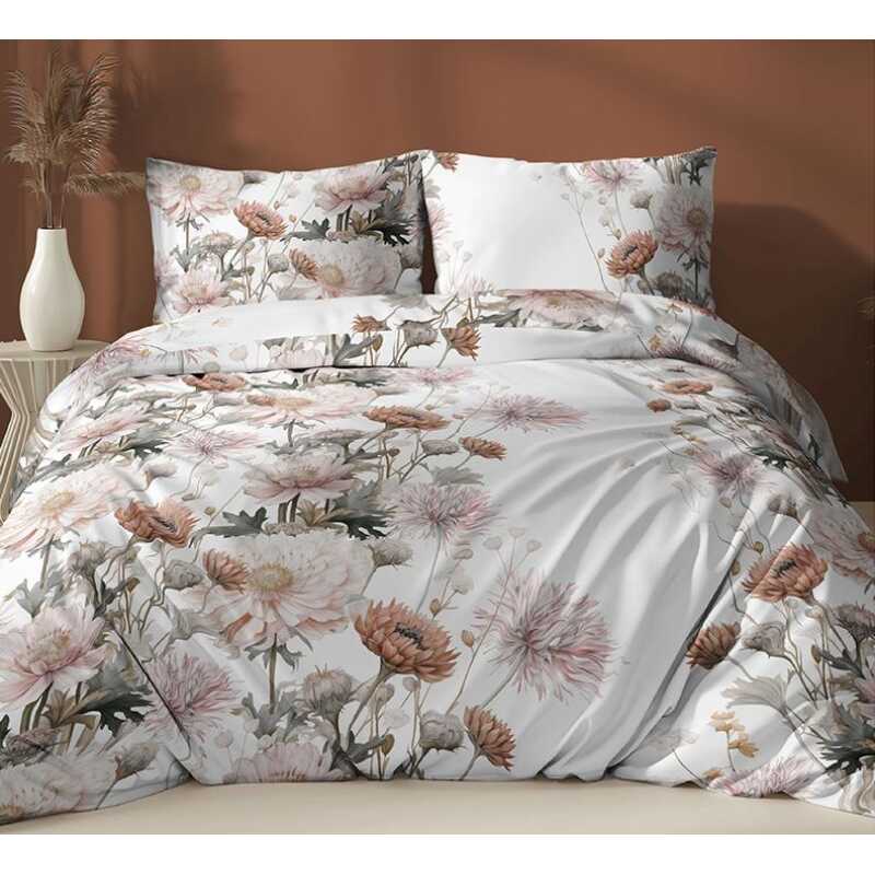 Saténová súprava obliečok HONOR 5928 C 1+1 je vyrobená zo 100 % bavlny a dostupná vo veľkostiach 140×200 cm, 140×220 cm a 160×200 cm. Jemný bavlnený satén s plošnou hmotnosťou 130 g/m² zabezpečuje priedušnosť a celoročnú pohodlnú hrejivosť. Súprava 1+1 obsahuje jednu obliečku na paplón a jednu obliečku na vankúš.