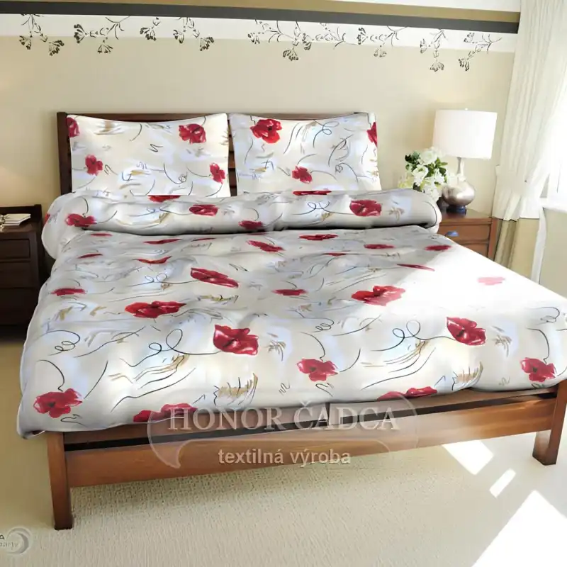 Maky  bavlnená súprava obliečok krep 1+1 je vyrobená zo 100 % bavlny a dostupná v rozmeroch 140×200 cm a 140×220 cm. S plošnou hmotnosťou 140 g/m² je priedušná a ideálna na letné mesiace, čo zaisťuje príjemný spánok. Súprava 1+1 obsahuje jednu obliečku na paplón a jednu obliečku na vankúš.