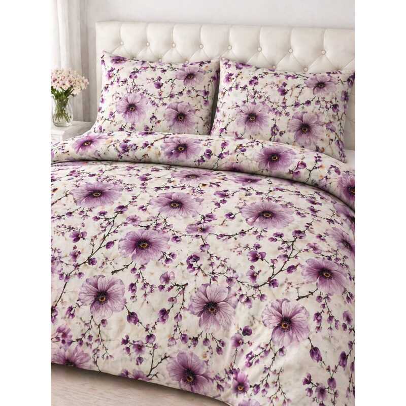 Bavlnená súprava obliečok 1+1 je vyrobená zo 100% bavlny s plošnou hmotnosťou 130 g/m². Dostupná vo veľkostiach 140x200 cm, 140x220 cm, 200x220 cm a 200x240 cm, ponúka príjemnú priedušnosť a je vhodná na celoročné používanie. Dezén vytvára 3D efekt - pôsobí trojrozmerným dojmom. Súprava 1+1 obsahuje jednu obliečku na paplón a jednu obliečku na vankúš 70x90 cm. Varianty 200x220 a 200x240 cm sú dodávané ako súprava 1+2 - jedna obliečka na paplón a dve obliečky na vankúš.