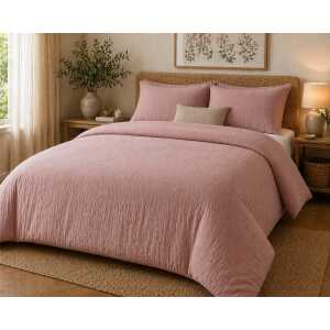 Mušelínové obliečky ružové