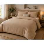 Mušelínové obliečky béžové